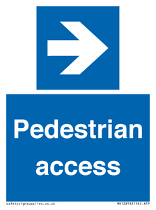 Pedestrian access